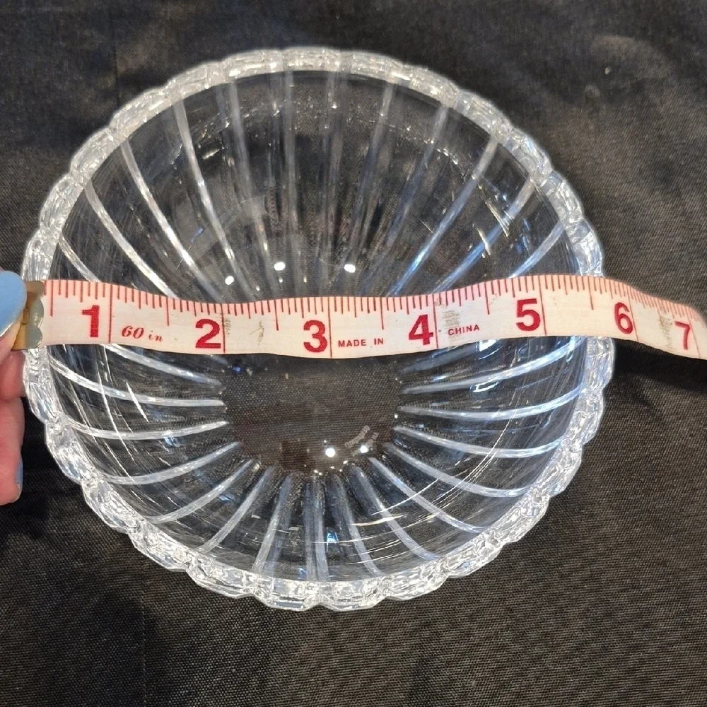 Waterford Marquis Palladia Elegant Clear Crystal Glass Bowl 5.5 Inches